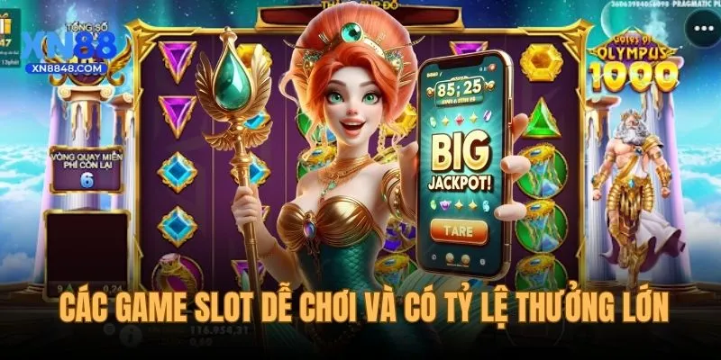 Game slot cuốn hút nhờ tỷ lệ thưởng cực khủng