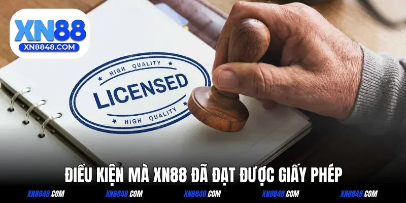 Điều kiện sở hữu giấy phép hoạt động