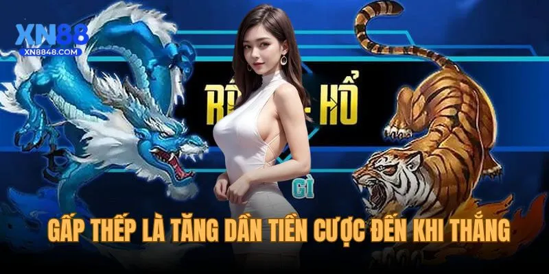 Gấp thếp là tăng dần mức cược cho đến khi thắng