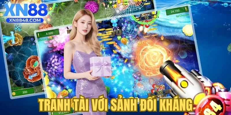 Tranh tài với sảnh đối kháng